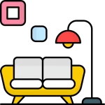 Used living room furniture in Dubai