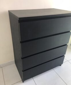 MALM Chest of 4 drawers, black brown IKEA - Image 15