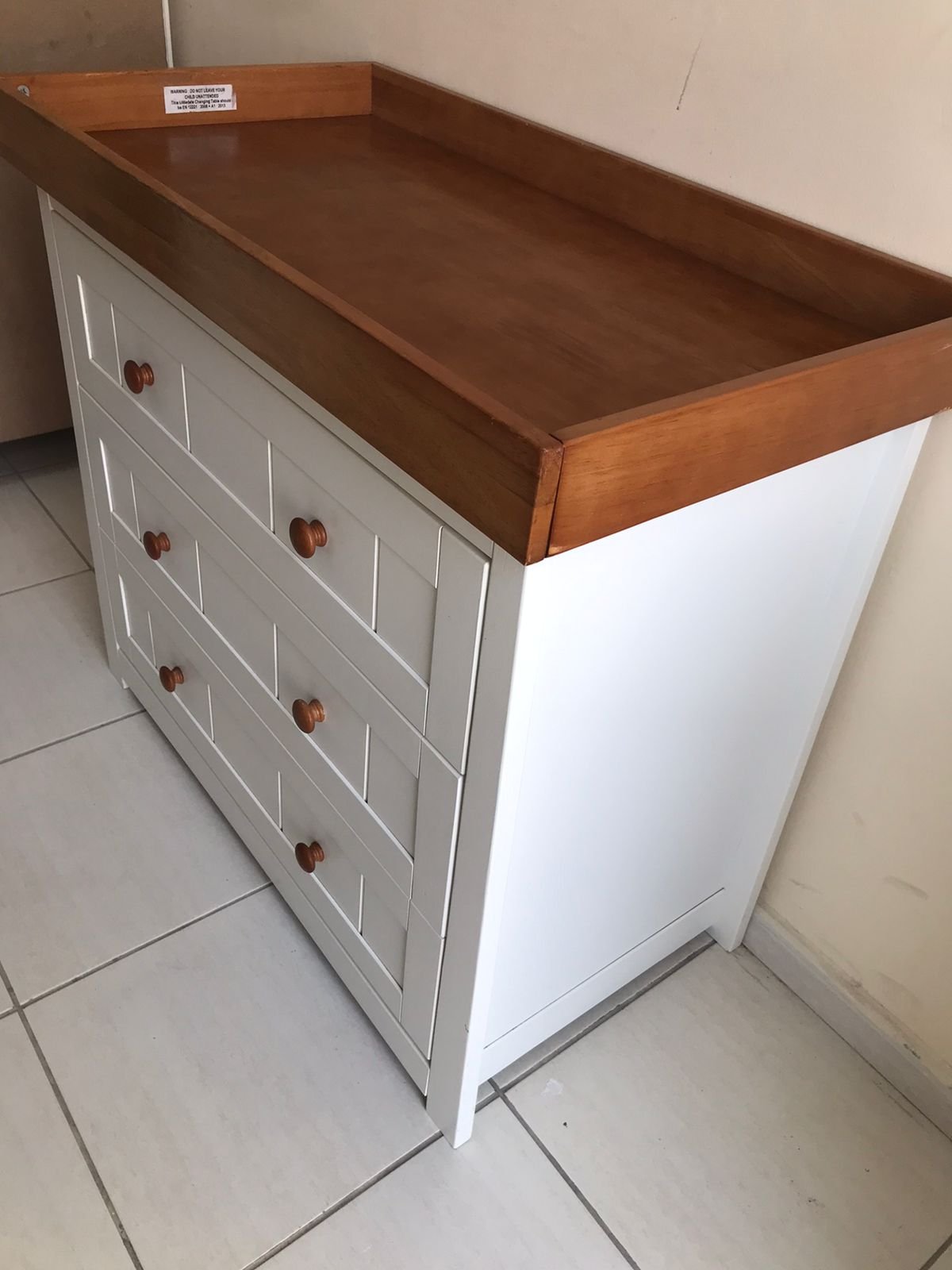 Chest of drawers changing table for children's room from MAMAS & PAPAS - Image 8