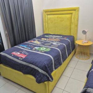 strong wooden bed120x200cm