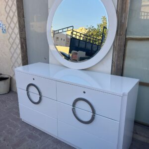 Home Center Drawer Unit with Mirror