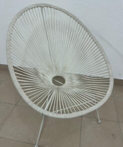 New model white garden chair