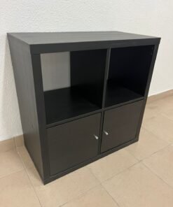 IKEA black storage unit