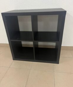IKEA black storage unit