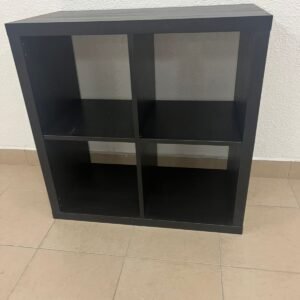 IKEA black storage unit