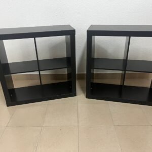 Ikea Shelving Unit, Black