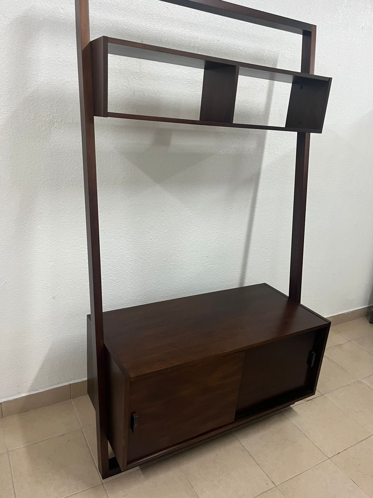 Crate & Barrel Sloane Leaning Media Stand - Image 2