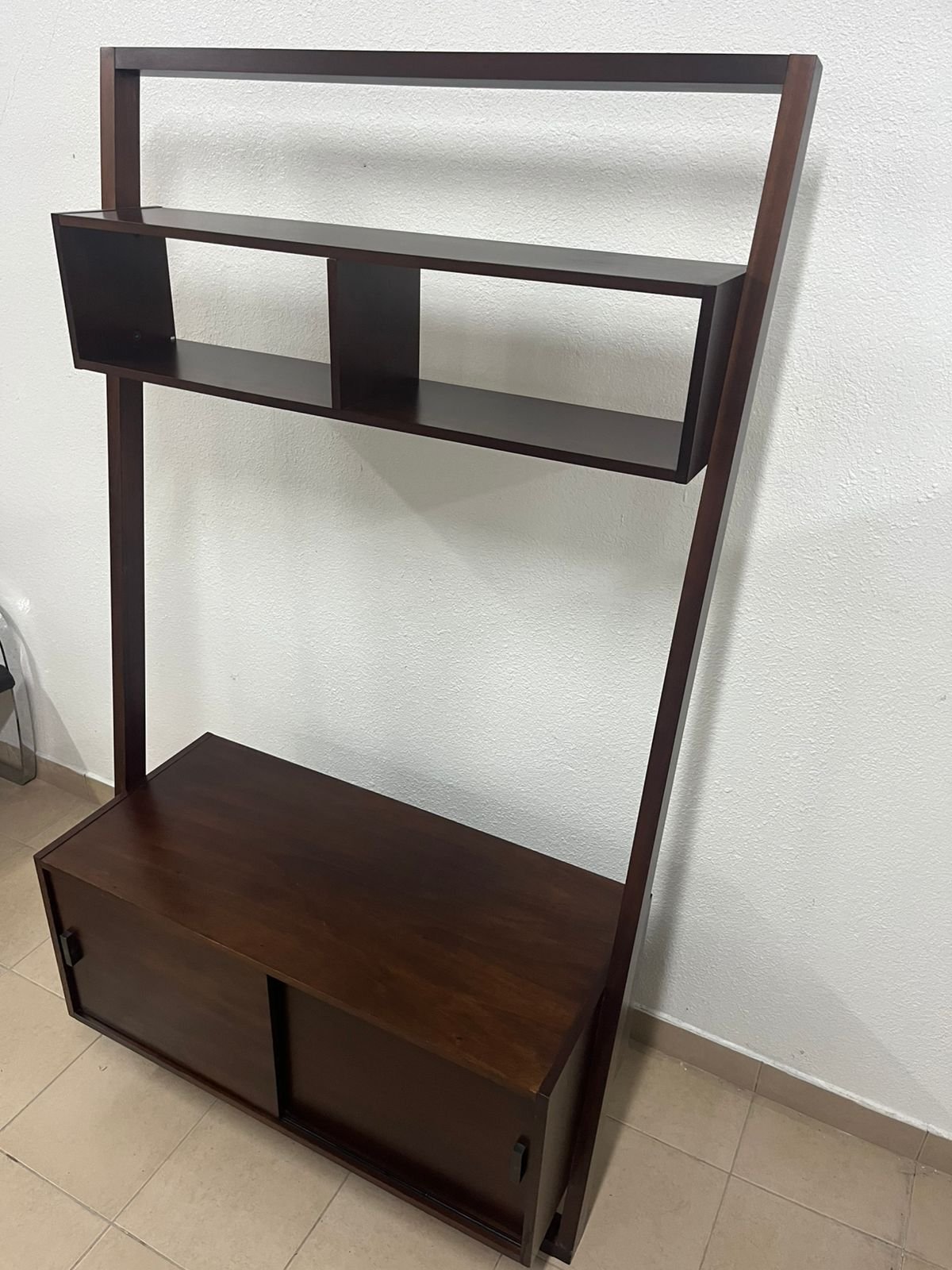 Crate & Barrel Sloane Leaning Media Stand - Image 7