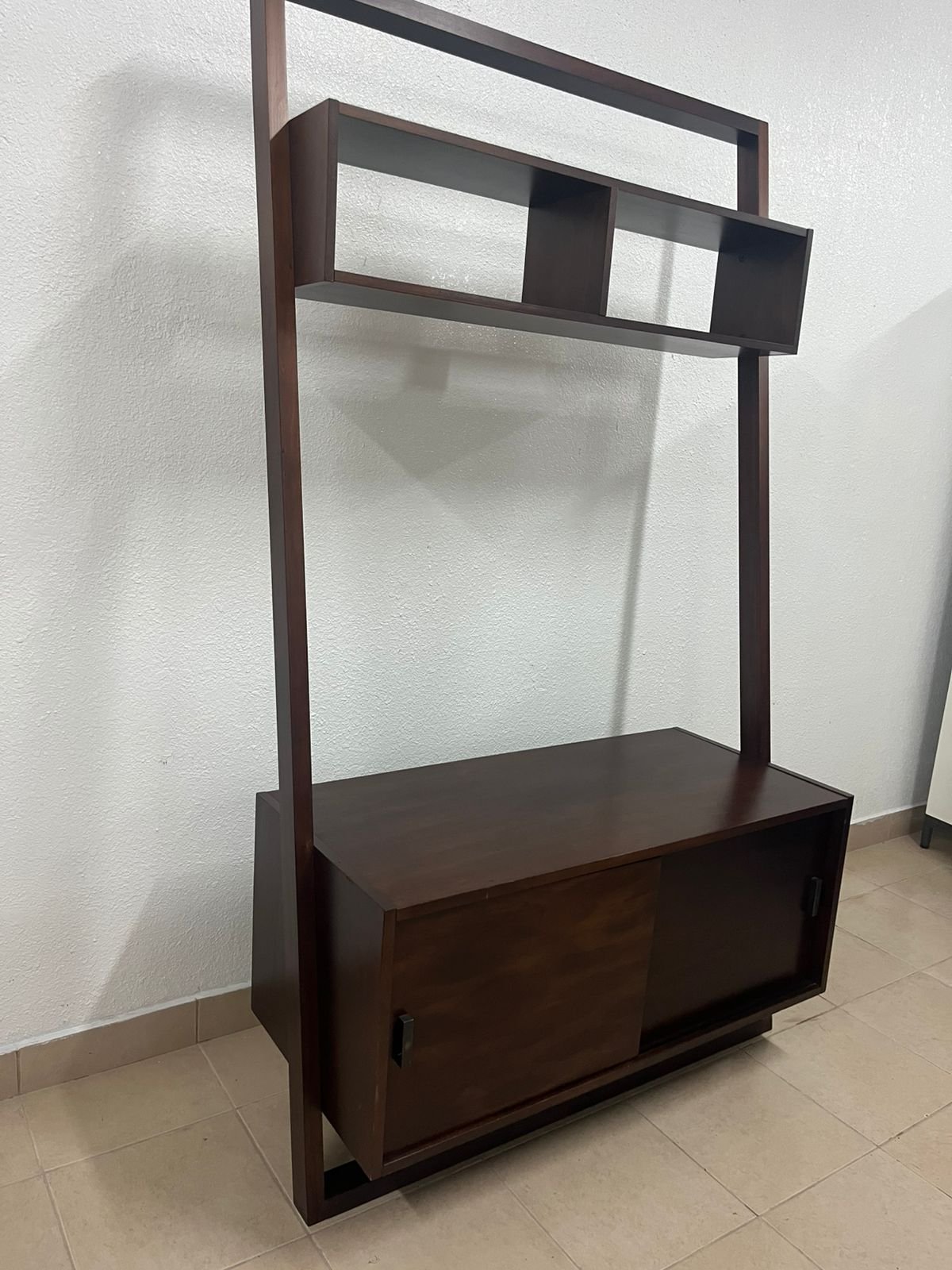 Crate & Barrel Sloane Leaning Media Stand - Image 10