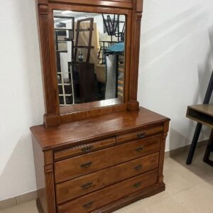 Mirror with drawers