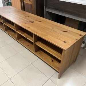 wooden TV stand