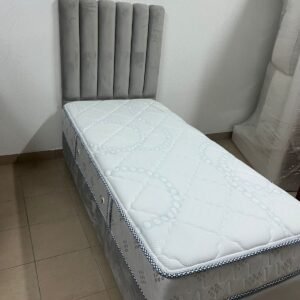 Single bed with mattress