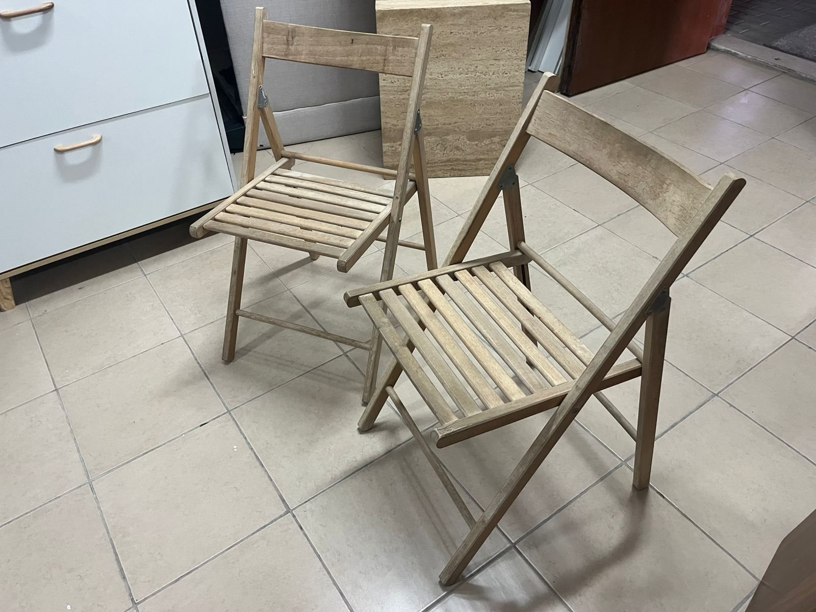 Two folding chairs from IKEA - Image 5