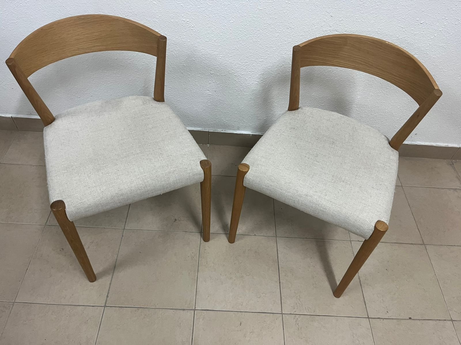 Two wooden chairs - Image 5
