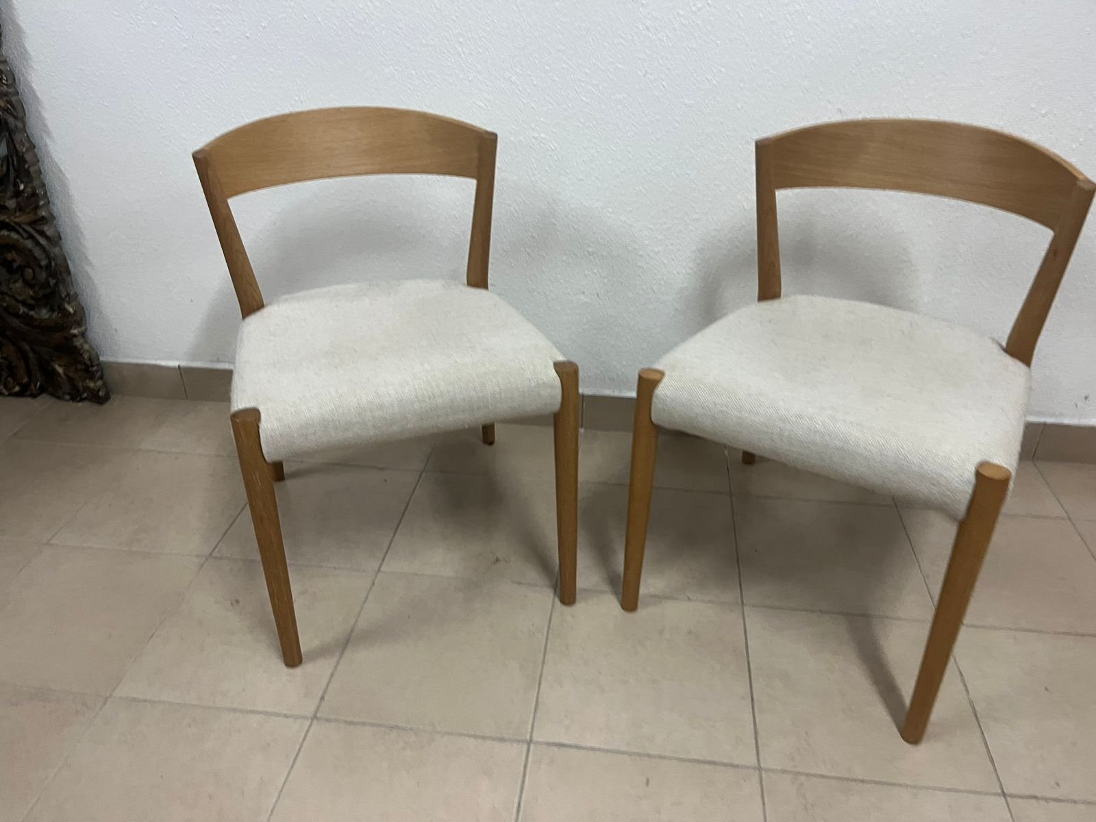 Two wooden chairs - Image 7