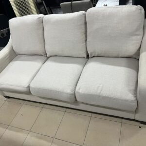 White sofa for three people
