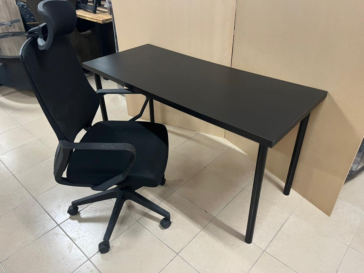 Office with a comfortable office chair