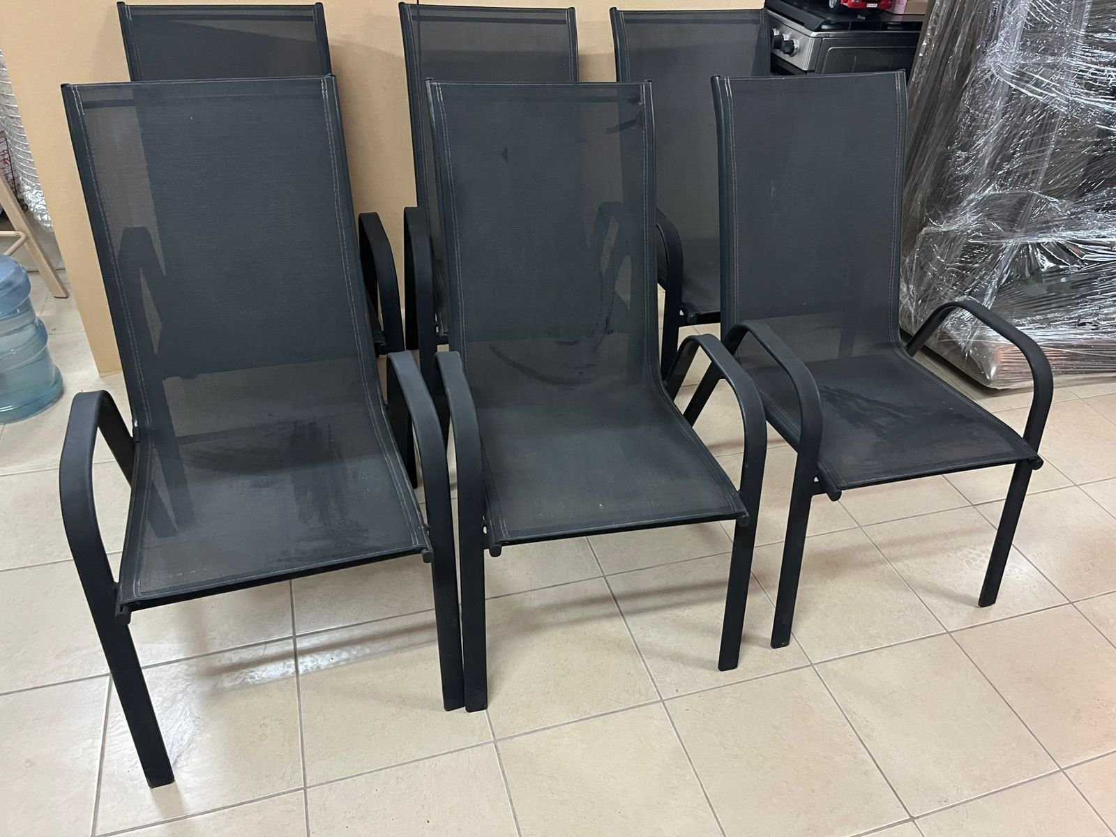 6 garden chairs from Home Centre - Image 6
