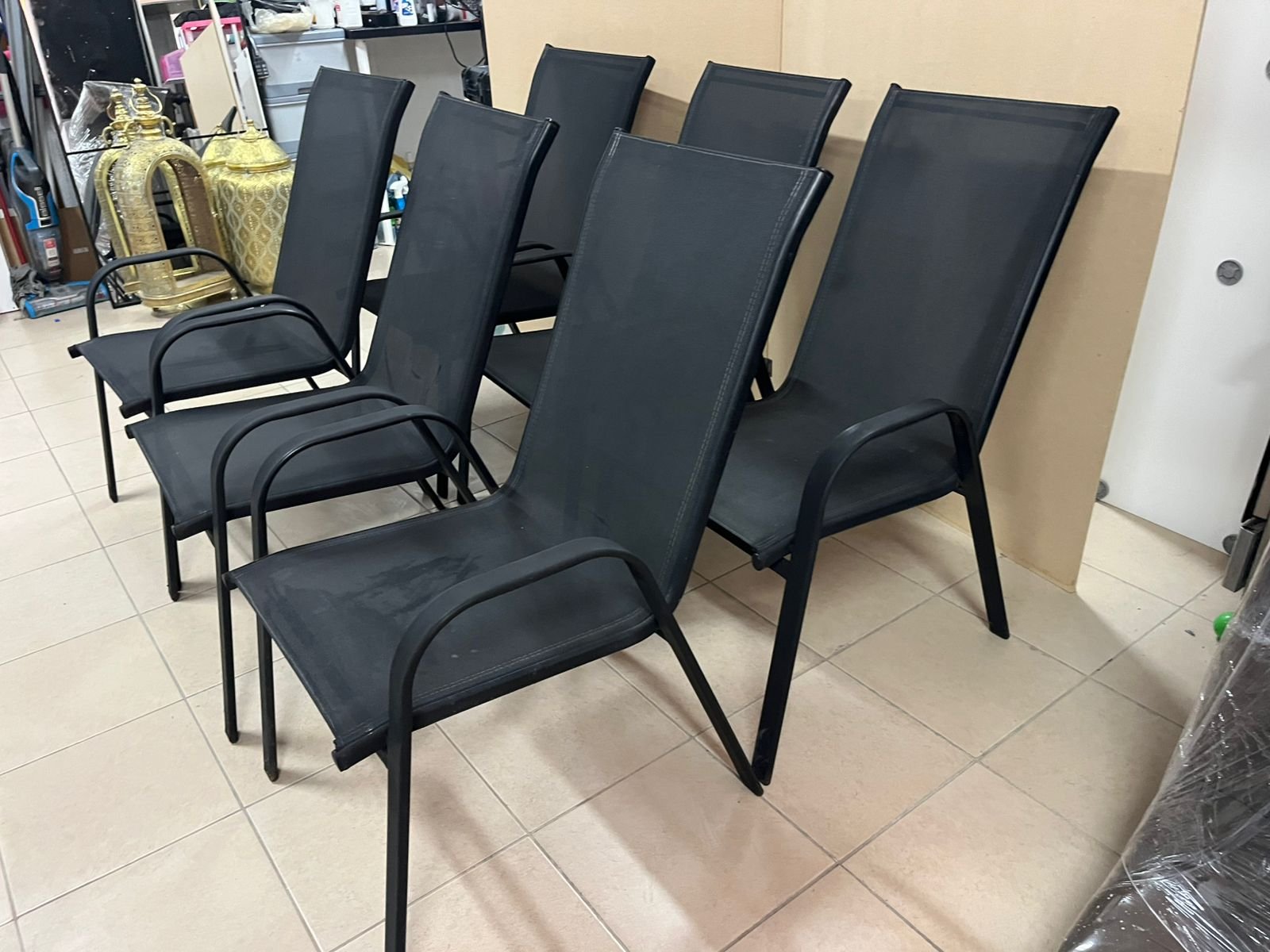 6 garden chairs from Home Centre - Image 7