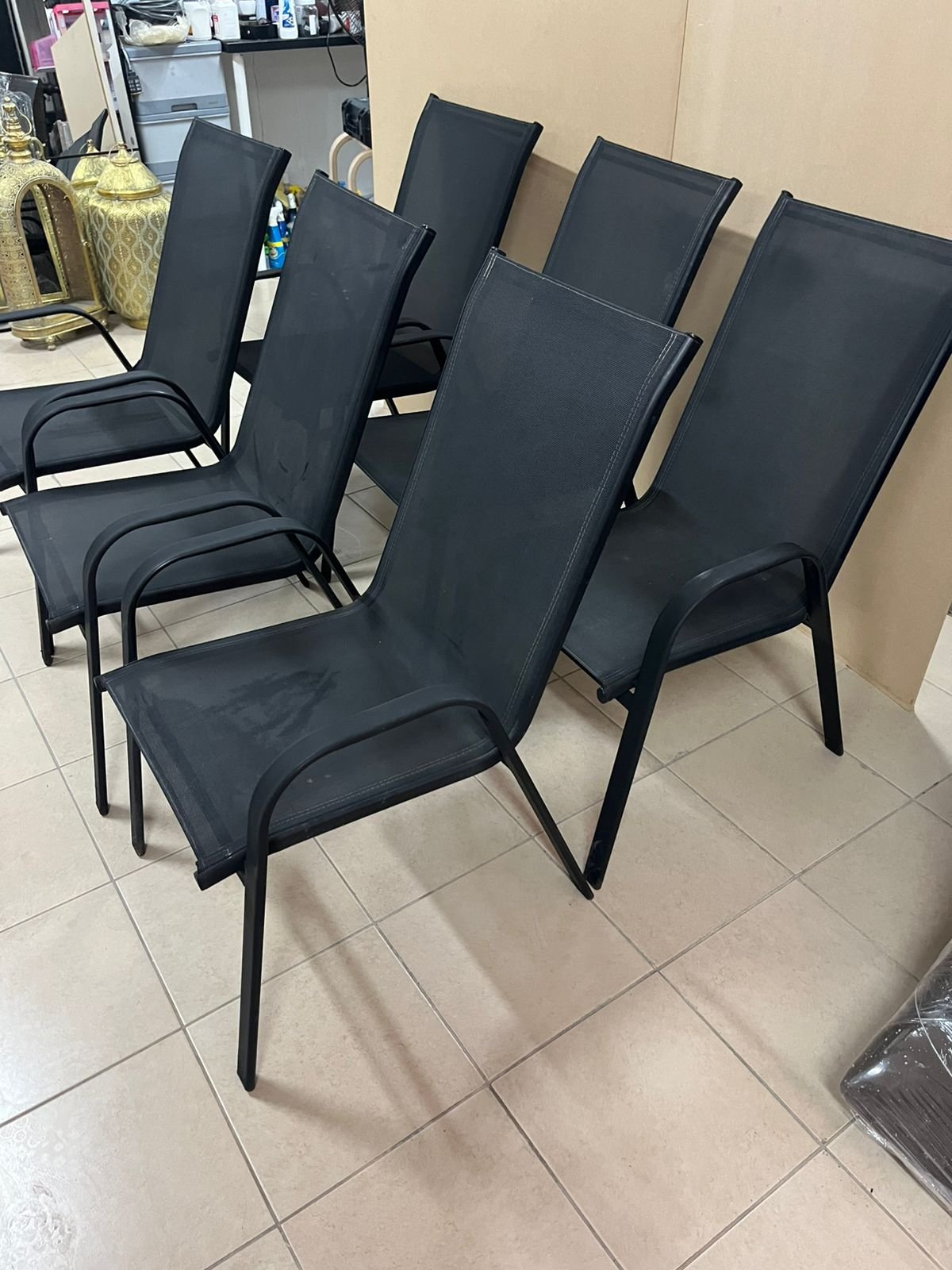 6 garden chairs from Home Centre - Image 8