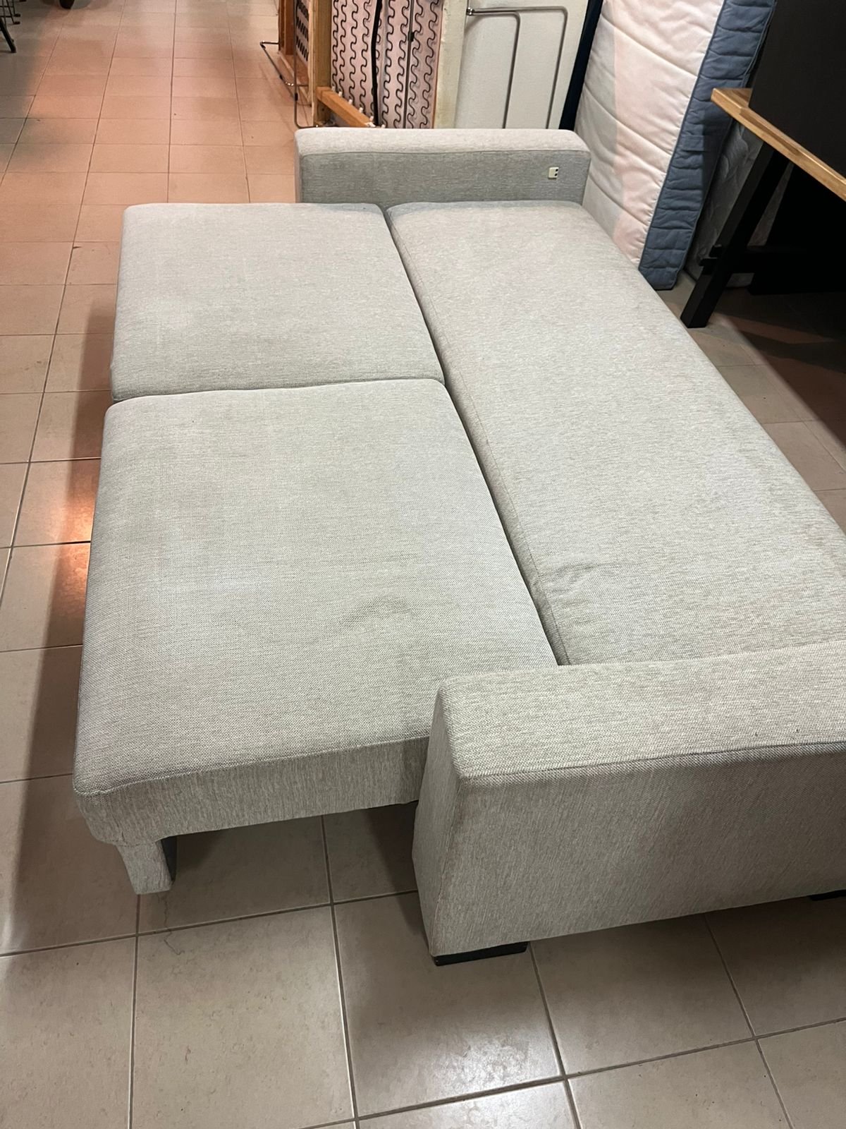 Sofa with hand from Home Centre - Image 12