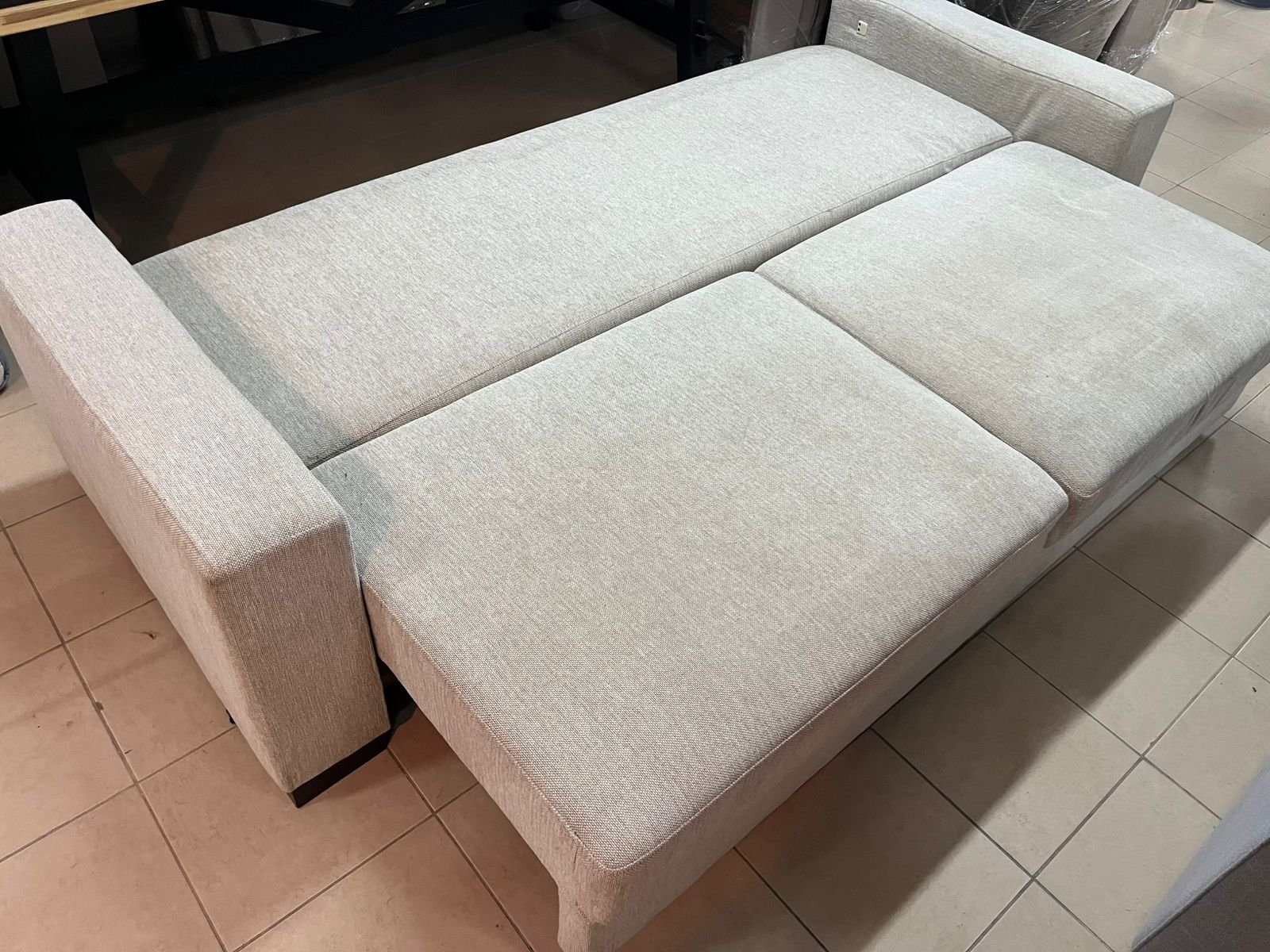 Sofa with hand from Home Centre - Image 13