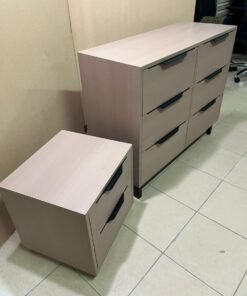 Home Centre drawer unit with side table