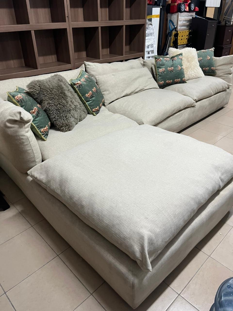 Feather sofa from Home Centre - Image 4