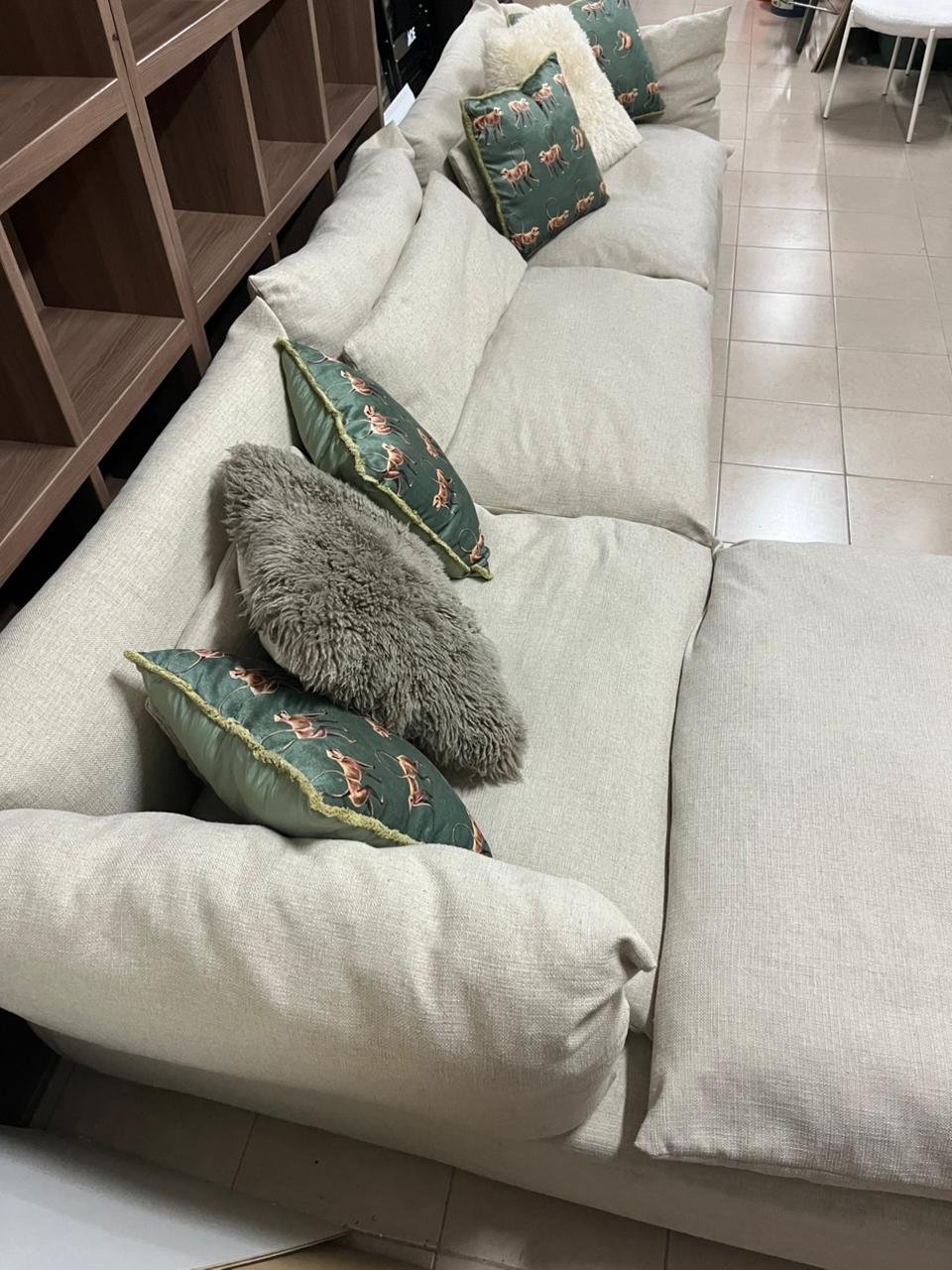 Feather sofa from Home Centre - Image 5