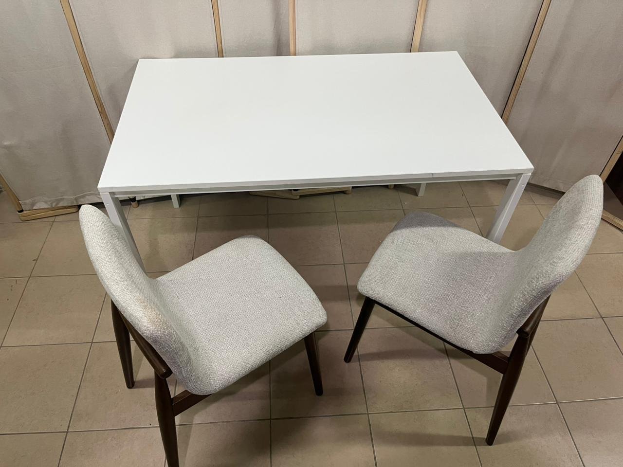 Dining table with two chairs - Image 7