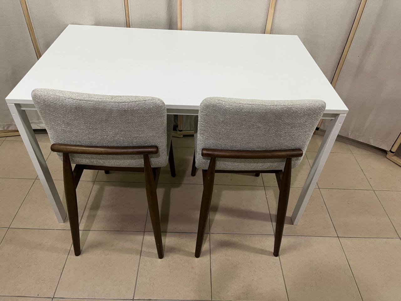Dining table with two chairs - Image 8