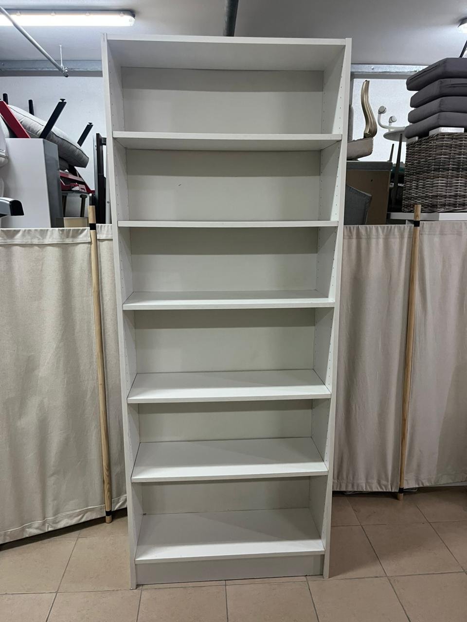BILLY Bookcase, White, 80x28x202 cm - Image 2