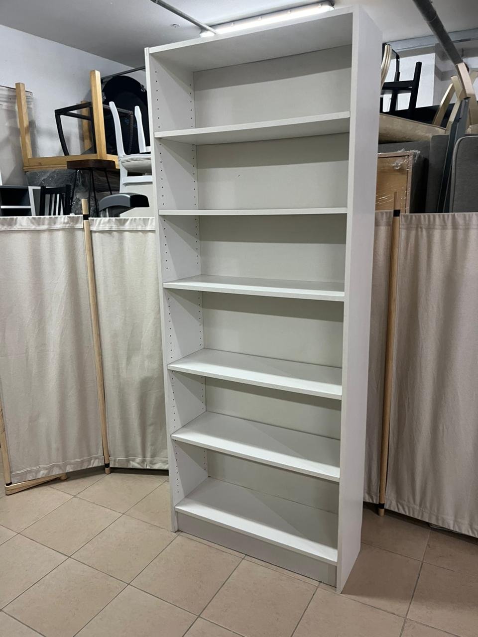 BILLY Bookcase, White, 80x28x202 cm - Image 7