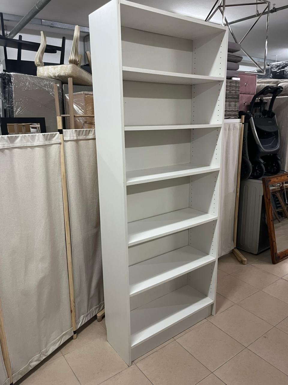 BILLY Bookcase, White, 80x28x202 cm - Image 11