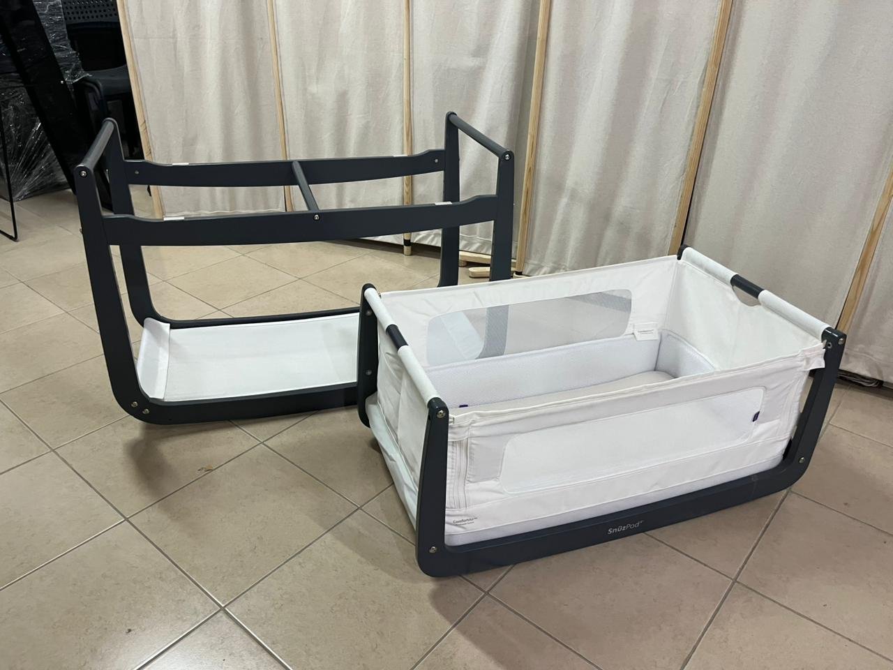 Snooz Snuz Pod 4 Bedside Crib by Snooz | Increased Airflow for Better Sleep - Image 2