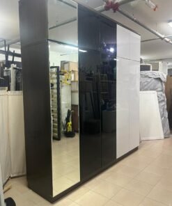 10-door glass wardrobe, locally made, used for 5 months