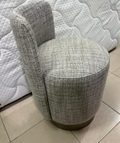Bella fabric vanity chair from Al Hudhaifa Furniture