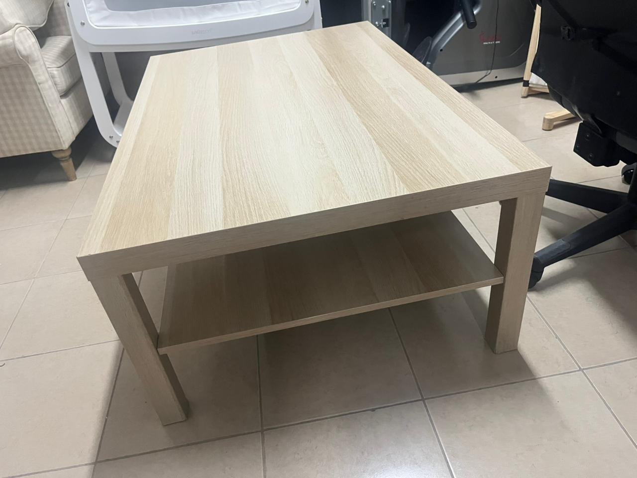 LACK Coffee table, white stained oak effect, 118x78 cm - Image 6