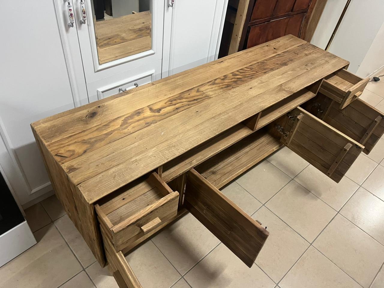 Dandou Entertainment Unit 2 Draw 4 Door from homeward - Image 2