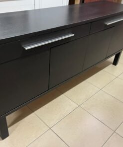 IKEA BJURSTA side cabinet in dark brown