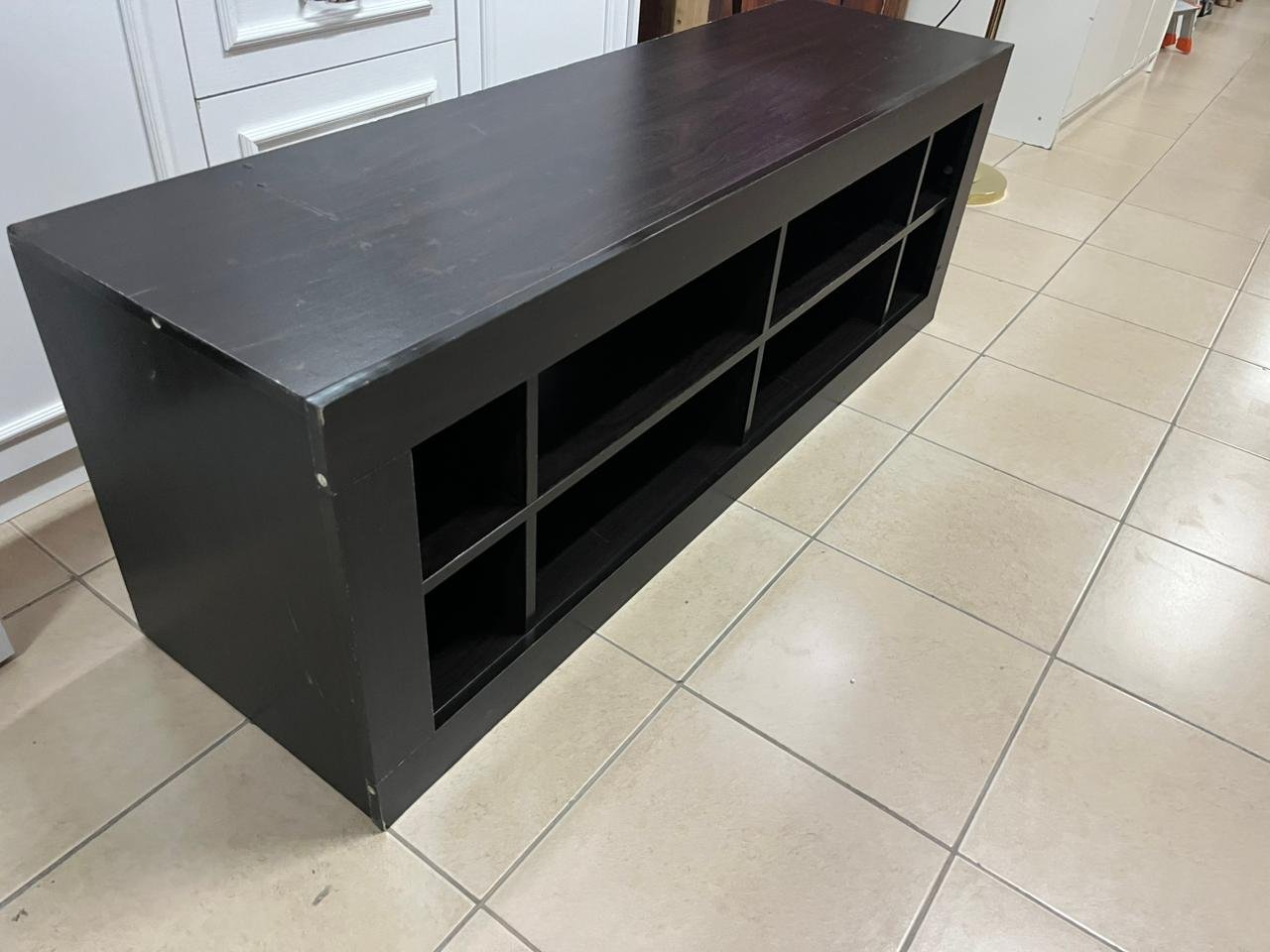 Brown TV stand - Image 2