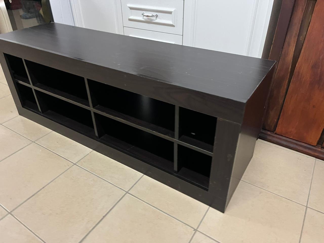 Brown TV stand - Image 7