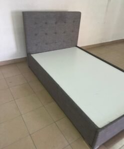 Auckland upholstered double bed - 120x200 cm