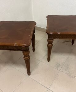 Classic wooden side table set