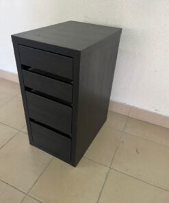 IKEA's "Mickey" drawer unit in black