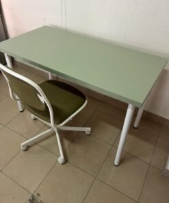 Table and chair from IKEA, model LINNMON / ADILS.