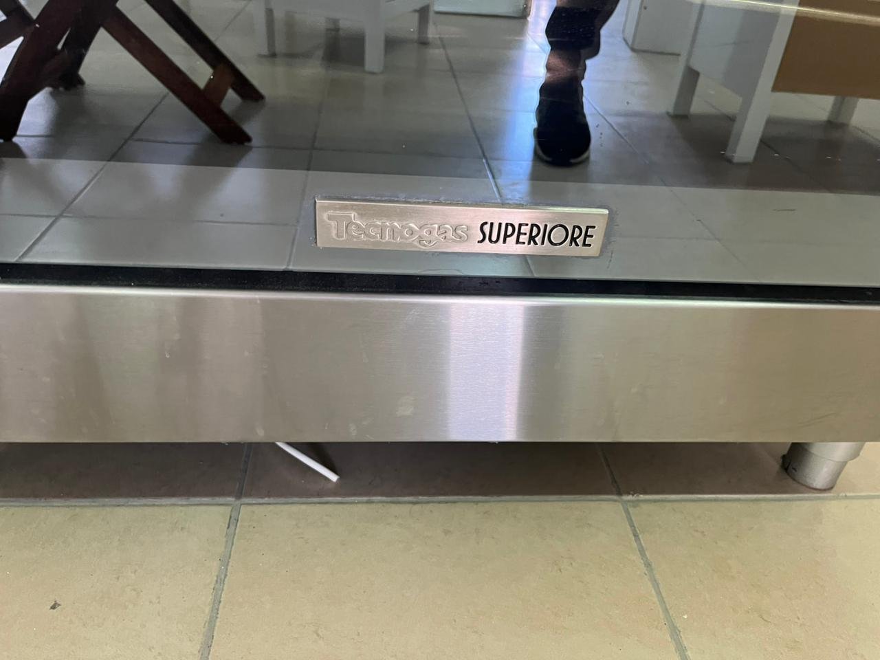 Glemgas freestanding gas hob, 90 x 60 cm, featuring 5 burners and a stainless steel body. - Image 7