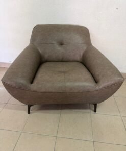 Home Center Radcliffe Faux Leather Armchair.