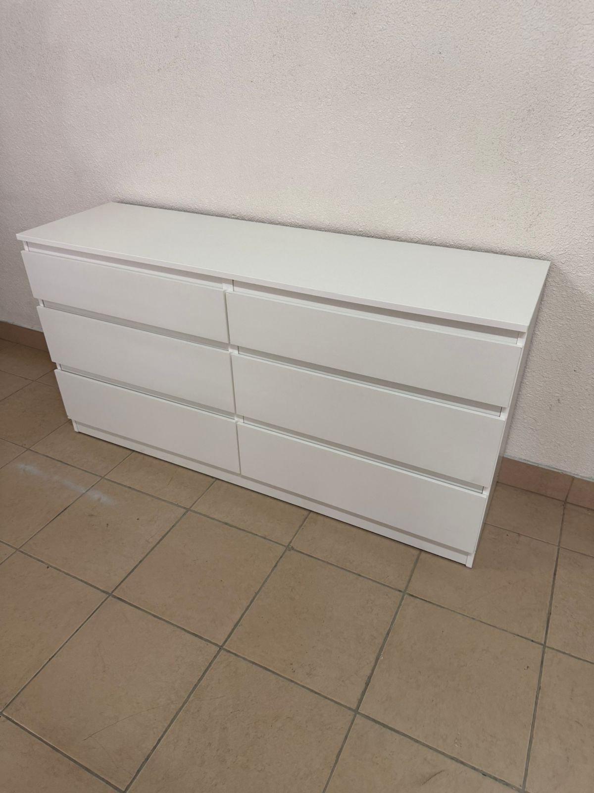 IKEA KULLEN 6-drawer chest of drawers in white - Image 3