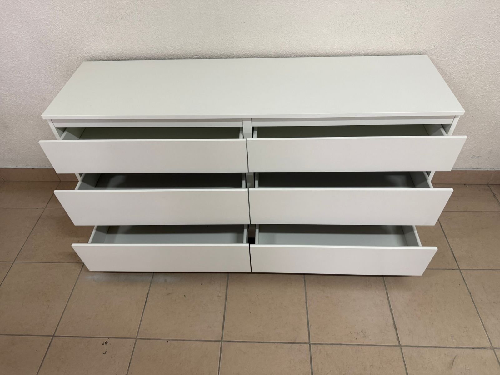 IKEA KULLEN 6-drawer chest of drawers in white - Image 4